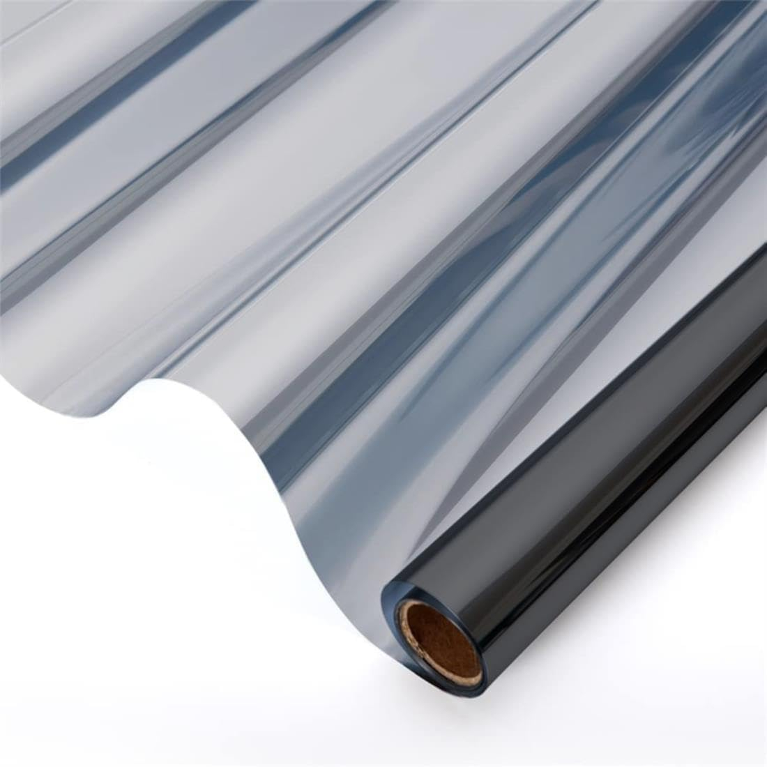 Folie Autoadeziva  pentru Geamuri Termopan, Tip Oglinda, Protectie Solara UV, Efect Privacy, One Way Mirror Window Film, Autocolanta, Pentru Casa/Cladiri, Dimensiuni 200 x 60 cm, Neagra, Folie Fumurie Geam sa nu se vada din exterior, sa nu se vada in casa, autocolant geam termopan leroy merlin dedeman, protectie solara ferestre luxer [3]