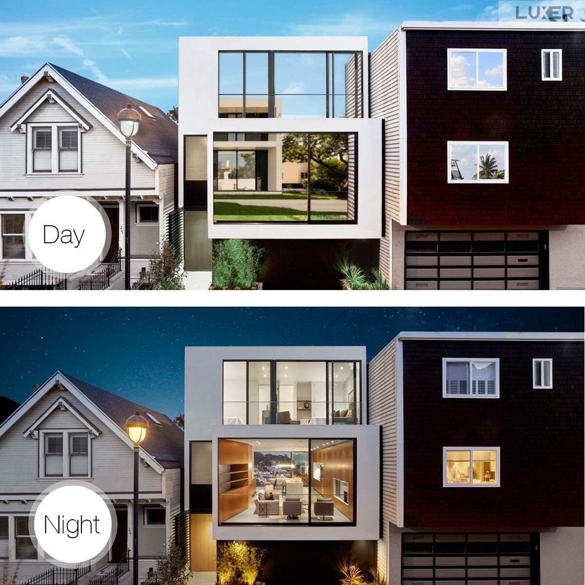 Folie Autoadeziva  pentru Geamuri Termopan, Tip Oglinda, Protectie Solara UV, Efect Privacy, One Way Mirror Window Film, Autocolanta, Pentru Casa/Cladiri, Dimensiuni 200 x 60 cm, Maro, Silver, Folie Geam sa nu se vada din exterior, sa nu se vada in casa, autocolant geam termopan leroy merlin dedeman, protectie solara ferestre luxer [11]