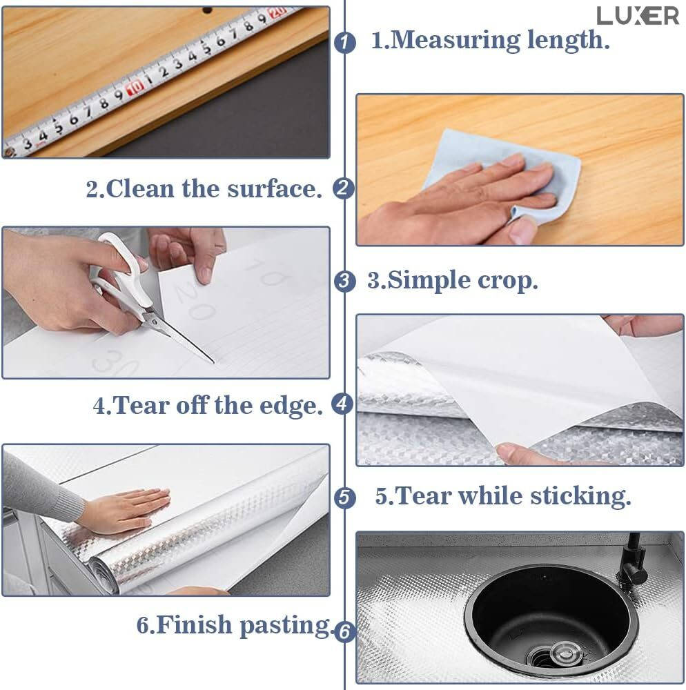 Folie Autoadeziva Pentru Protectie Mobila de Bucatarie Luxer, Model Romburi 3D, Silver, 200x40cm, folie adeziva mobilier bucatarie gradina dedeman leroy merlin brico depot hornbach mathaus pentru masa geam ieftina luxer [15]