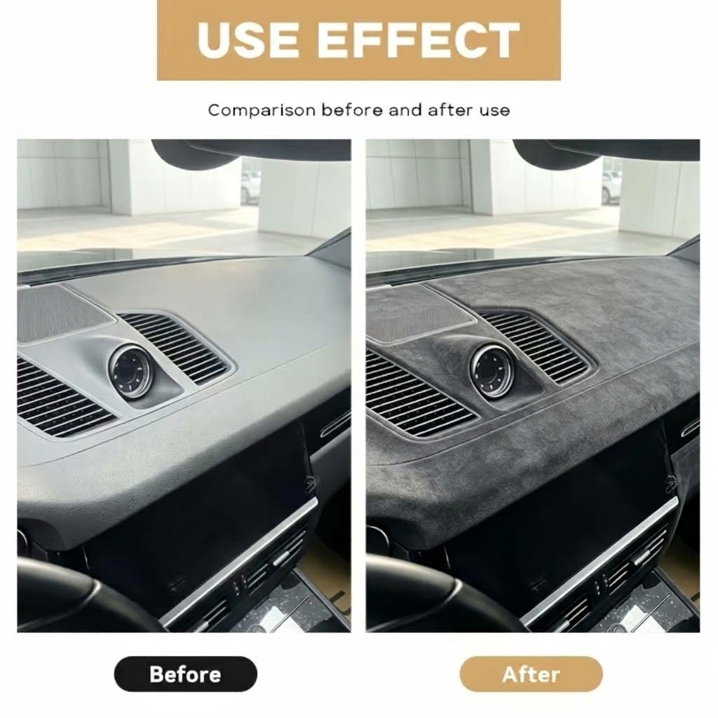 Folie Autoadeziva Piele Intoarsa Ecologica Gri Super Flexibila Interior Auto Rola Mare [6]