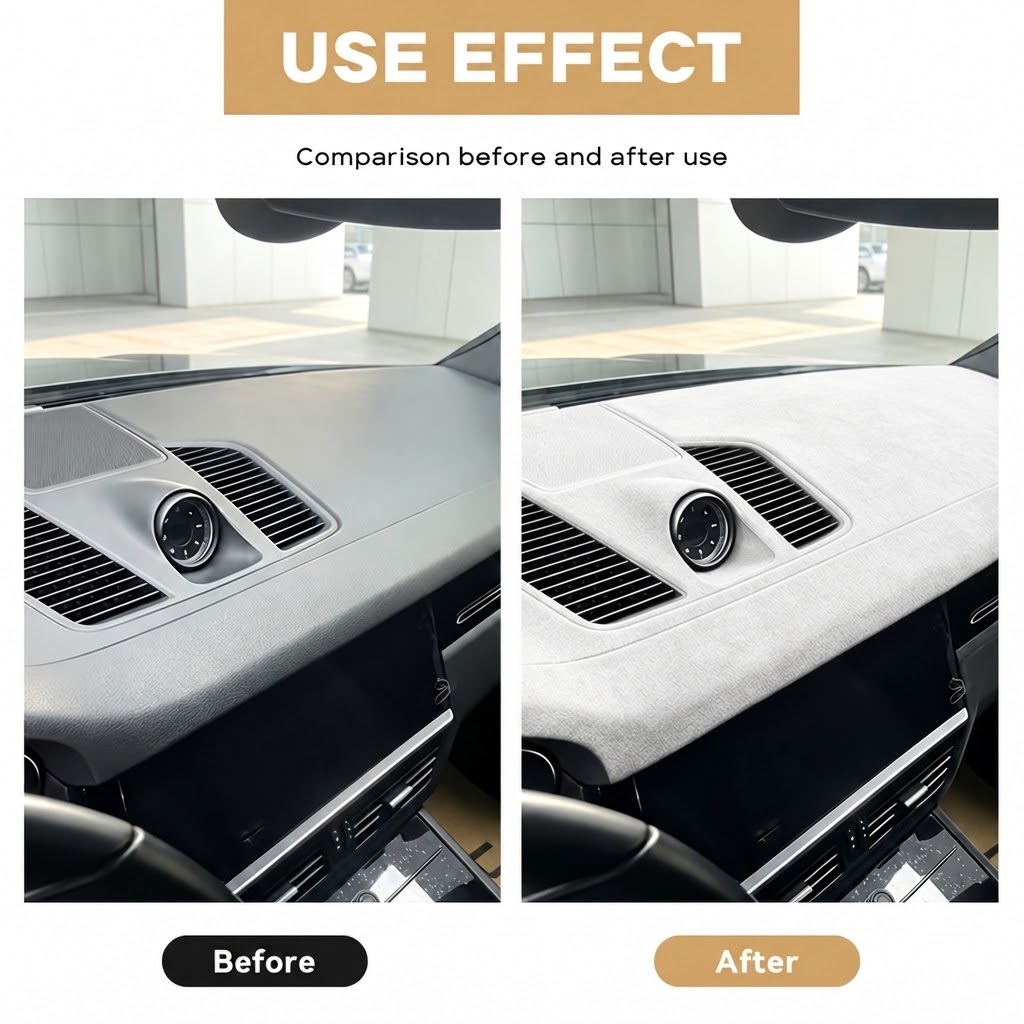 Folie Autoadeziva Piele Intoarsa Ecologica Alba Super Flexibila Interior Auto Rola Mare [6]