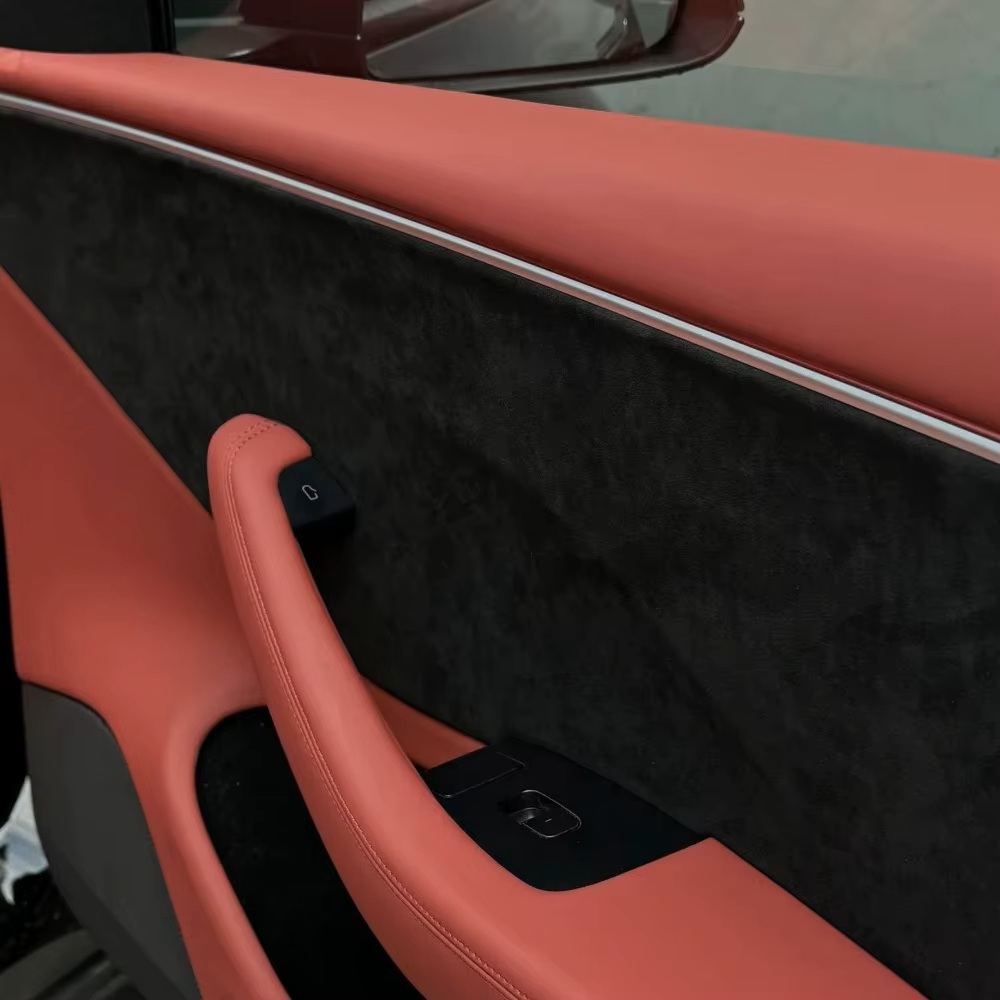 Folie Autoadeziva Piele Intoarsa Ecologica Neagra Super Flexibila Interior Auto Rola Mare [4]