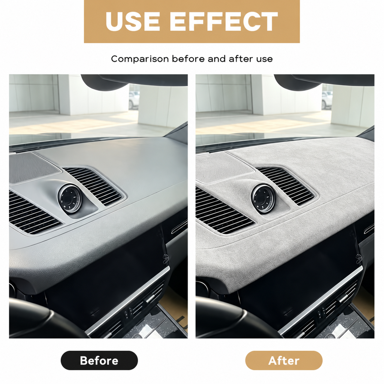 Folie Autoadeziva Piele Intoarsa Ecologica Gri Deschis Super Flexibila Interior Auto Rola Mare [6]