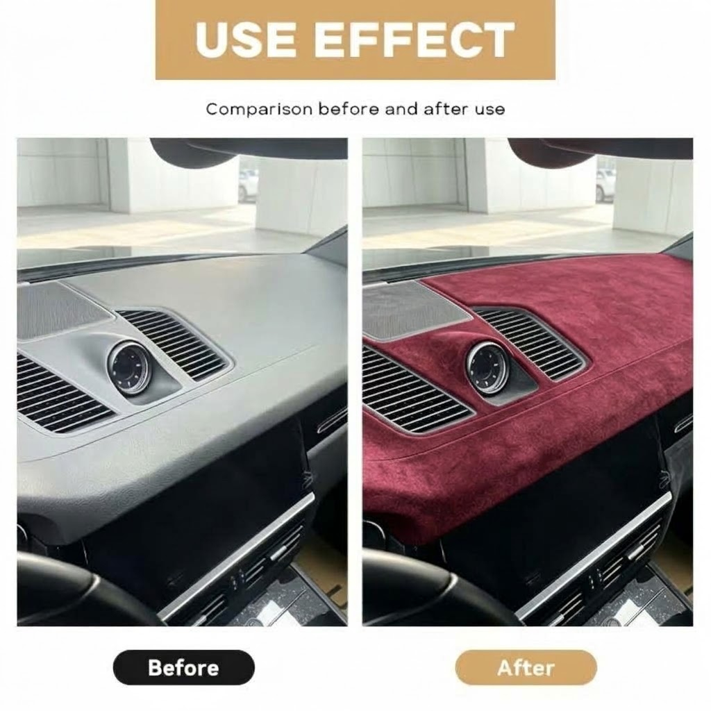 Folie Autoadeziva Piele Intoarsa Ecologica Rosu Visiniu Super Flexibila Interior Auto Rola Mare [6]