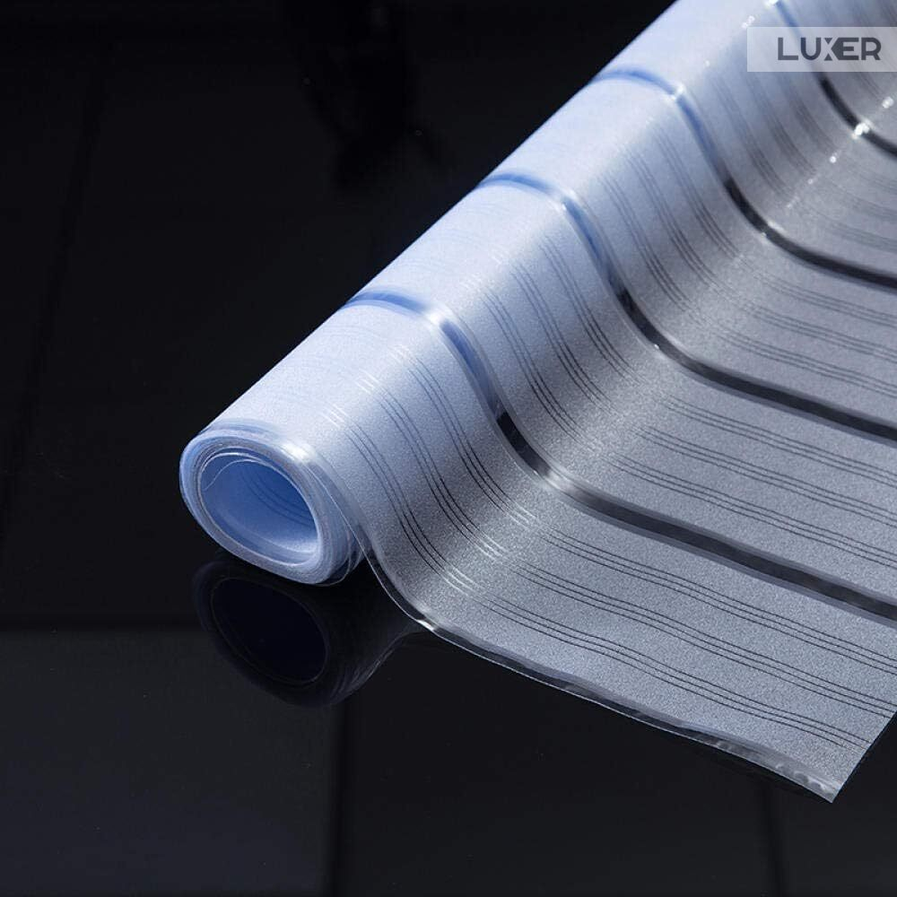 Folie Decorativa Privacy Pentru Geamuri - Home&Office, Protectie UV, Model - Strips Pattern, Dimensiuni 200x60 cm, Luxer, Folie decorativă privacy Folie pentru geamuri Folie protectie UV Folie geam dungi orizontale Folie decorativă pentru geamuri Folie privacy pentru birou Folie pentru home office Folie decorativă Luxer Folie pentru intimitate geamuri Folie decorativă 200x60 cm [9]