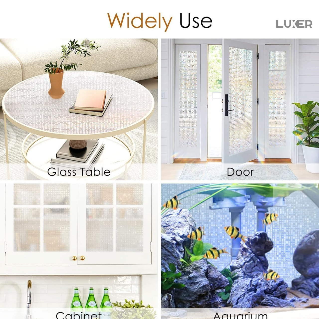 Folie Decorativa Privacy Pentru Geamuri - Home&Office, Protectie UV, Model - Mozaic Holografic, Dimensiuni 200x60 cm, Luxerfolie decorativă geamuri folie semi-privacy geamuri protecție UV geamuri folie dungi geamuri folie decorativă home office folie geamuri birou folie decorativă modernă folie geamuri pentru intimitate accesorii geamuri casă folie decorativă ușor de aplicat folie pentru ferestre moderne folie decorativă UV rezistentă folie dungi decorative folie geamuri semi-transparentă folie decorativă interior folie pentru ferestre birou folie geamuri anti-UV decorare geamuri casă folie decorativă mată protecție solară ferestre [8]