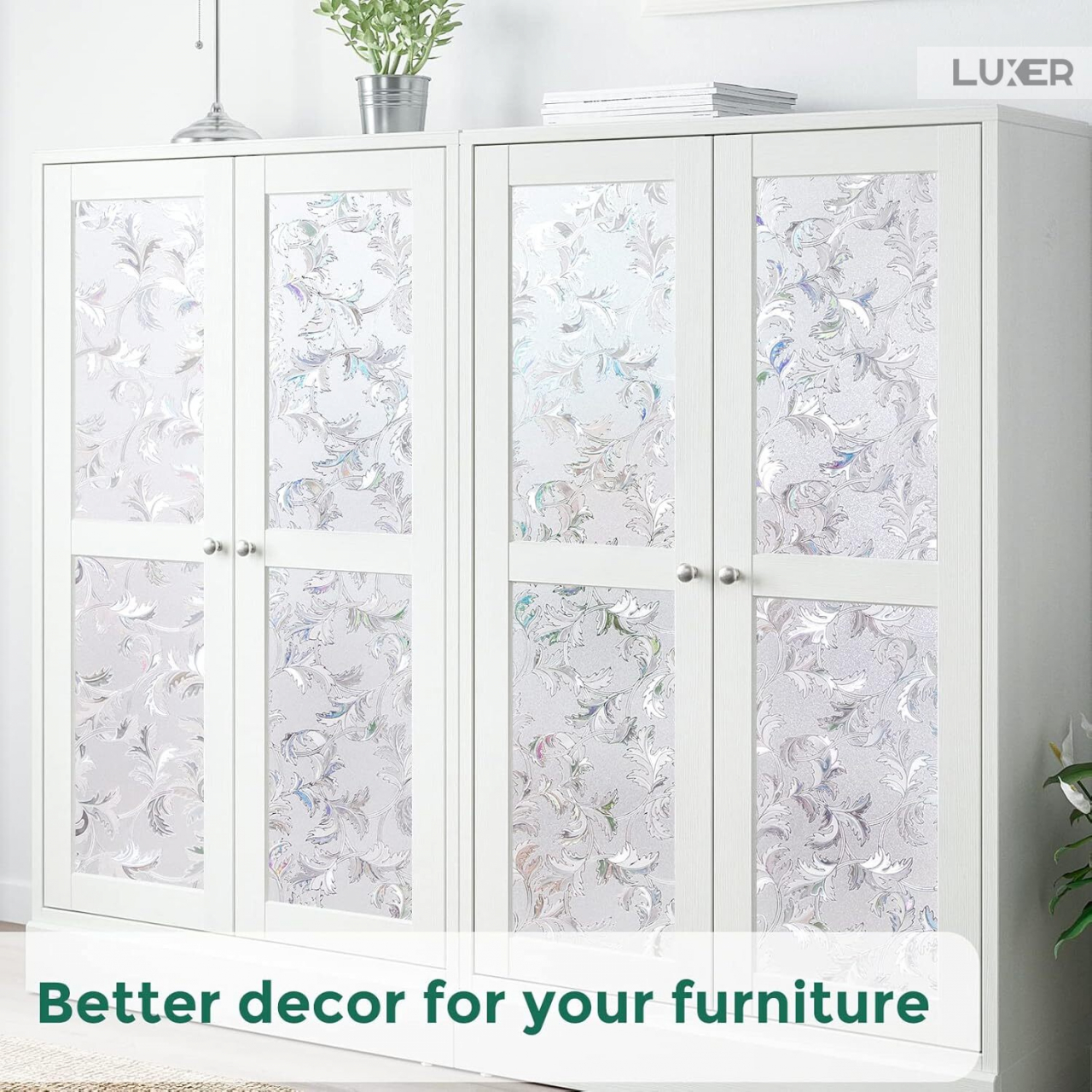 Folie Decorativa Privacy Pentru Geamuri - Home&Office, Protectie UV, Model - Frunze Vita de Vie, Dimensiuni 200x60 cm, Luxer folie decorativă geamuri folie semi-privacy geamuri protecție UV geamuri folie dungi geamuri folie decorativă home office folie geamuri birou folie decorativă modernă folie geamuri pentru intimitate accesorii geamuri casă folie decorativă ușor de aplicat folie pentru ferestre moderne folie decorativă UV rezistentă folie dungi decorative folie geamuri semi-transparentă folie decorativă interior folie pentru ferestre birou folie geamuri anti-UV decorare geamuri casă folie decorativă mată protecție solară ferestre [5]