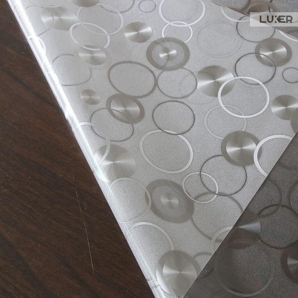Folie Decorativa Privacy Pentru Geamuri - Home&Office, Protectie UV, Model - Disc Pattern, Dimensiuni 200x60 cm, Luxer Folie decorativă privacy Folie pentru geamuri Folie protectie UV Folie geam caramida Folie decorativă pentru geamuri Folie privacy pentru birou Folie pentru home office Folie decorativă Luxer Folie pentru intimitate geamuri Folie decorativă 200x60 cm [7]