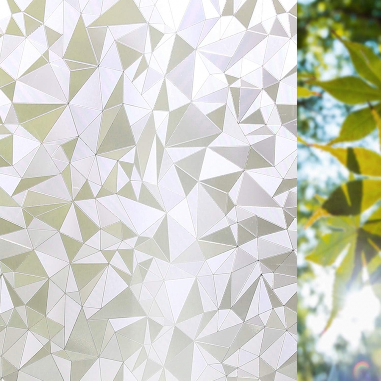 Folie Decorativa Privacy Pentru Geamuri - Home&Office, Protectie UV, Model Diamant, Dimensiuni 200x60 cm, Luxer, Folie decorativă privacy Folie pentru geamuri Folie protectie UV Folie White Stone Folie decorativă pentru geamuri Folie privacy pentru birou Folie pentru home office Folie decorativă Luxer Folie pentru intimitate geamuri Folie decorativă 200x60 cm [1]