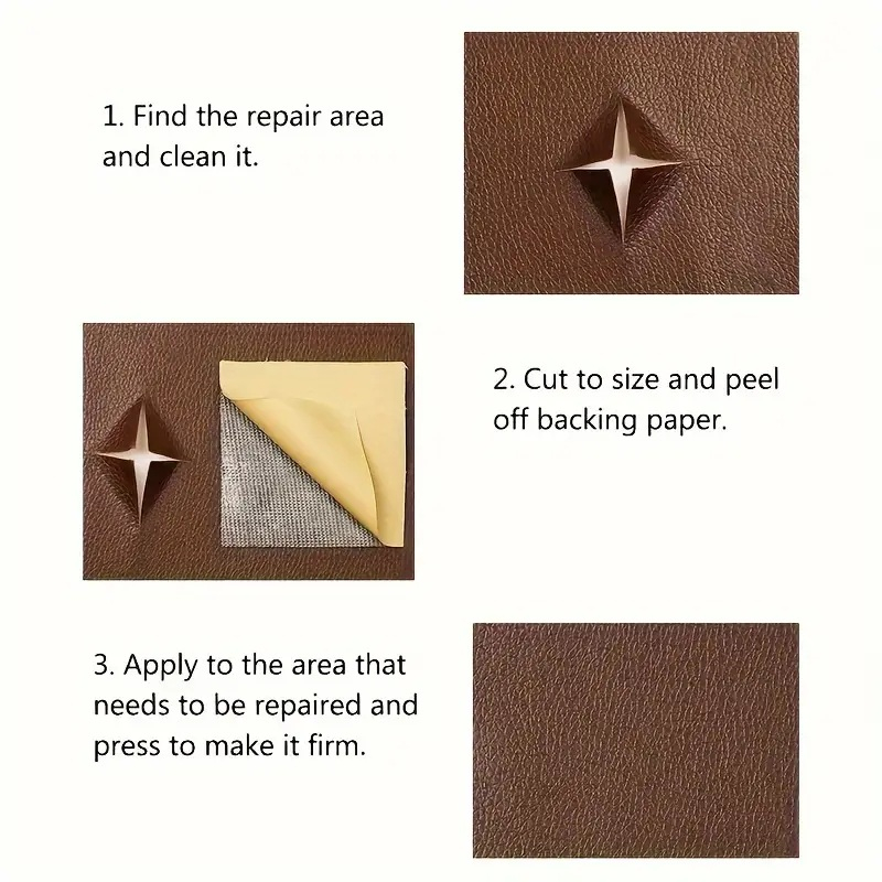 Folie din piele ecologică autoadezivă Luxer, maro deschis, dimensiune 137x60 cm, ideală pentru recondiționare canapea, scaun sau interior auto. [9]