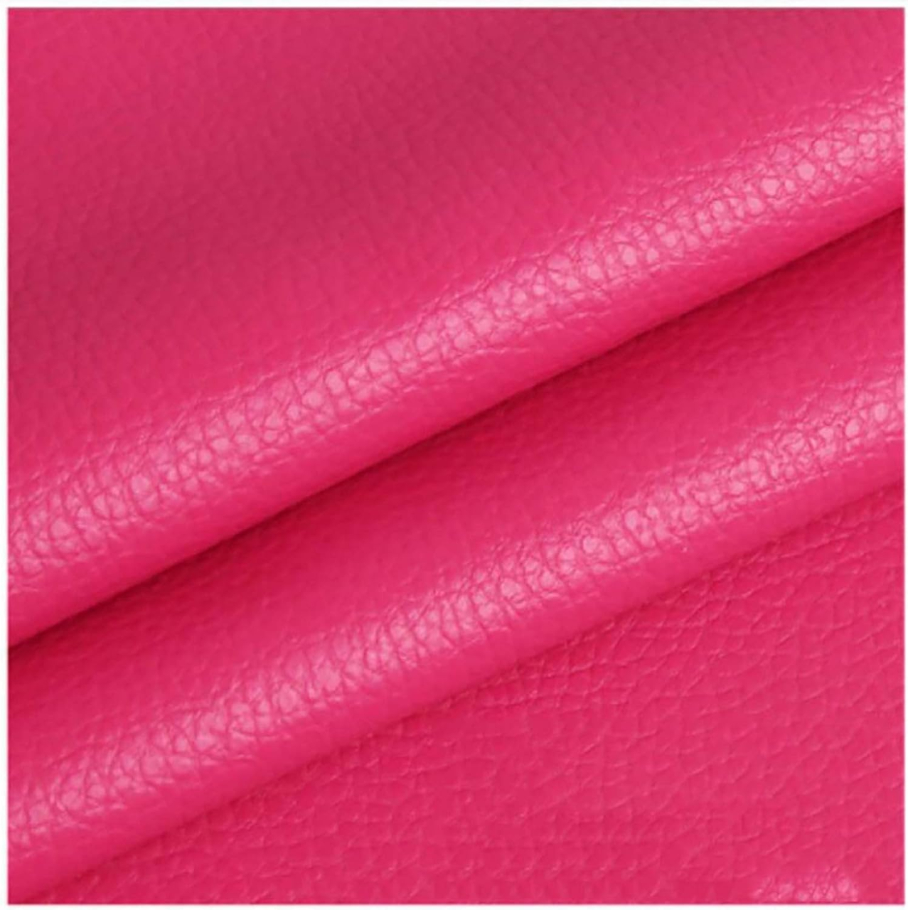 Folie din piele ecologică autoadezivă Luxer, Rose Red, dimensiune 137x60 cm, ideală pentru recondiționare canapea, scaun sau interior auto. [3]