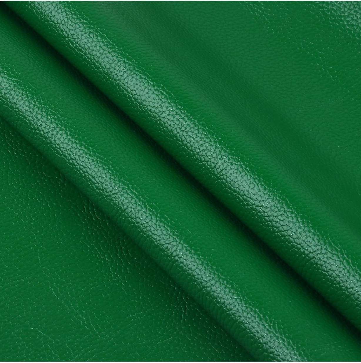 Folie din piele ecologică autoadezivă Luxer,Green, dimensiune 137x60 cm, ideală pentru recondiționare canapea, scaun sau interior auto. [3]