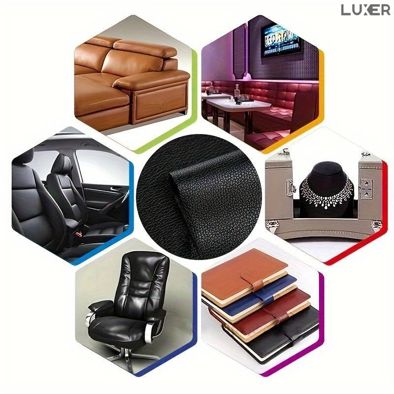 Folie Autoadeziva Imitatie Piele pentru Reconditionare Genti Canapele Scaune Tapiterie Auto Scaun Auto din Piele Sintetica Luxer [5]