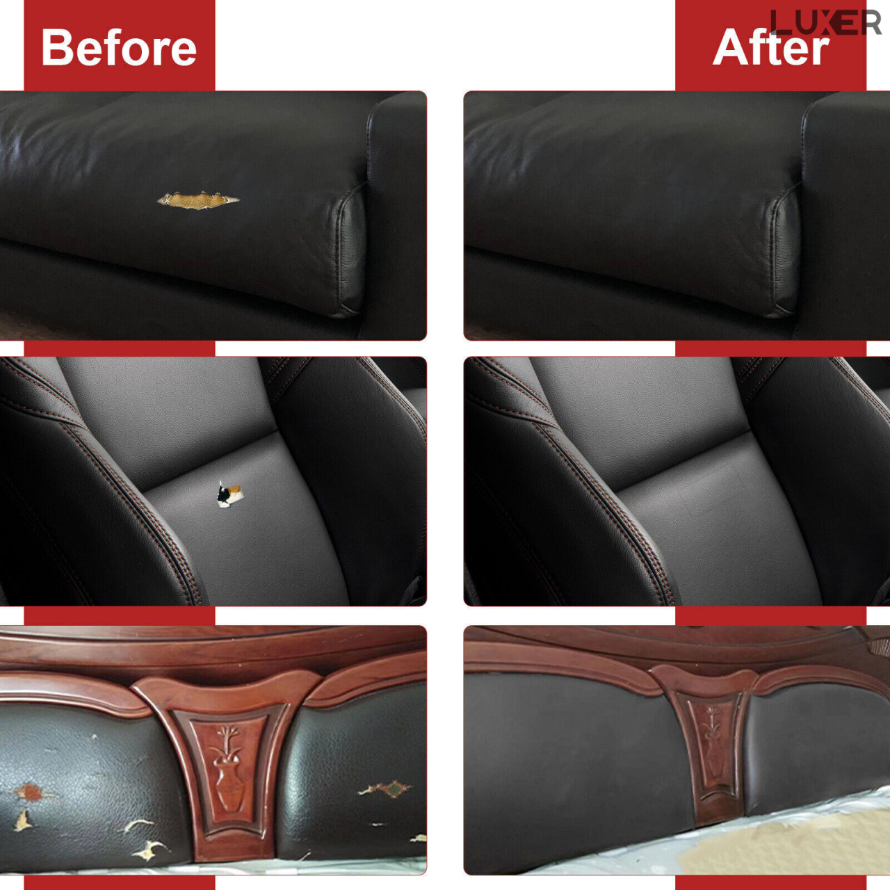 Folie Autoadeziva Imitatie Piele pentru Reconditionare Genti Canapele Scaune Tapiterie Auto Scaun Auto din Piele Sintetica Luxer [8]