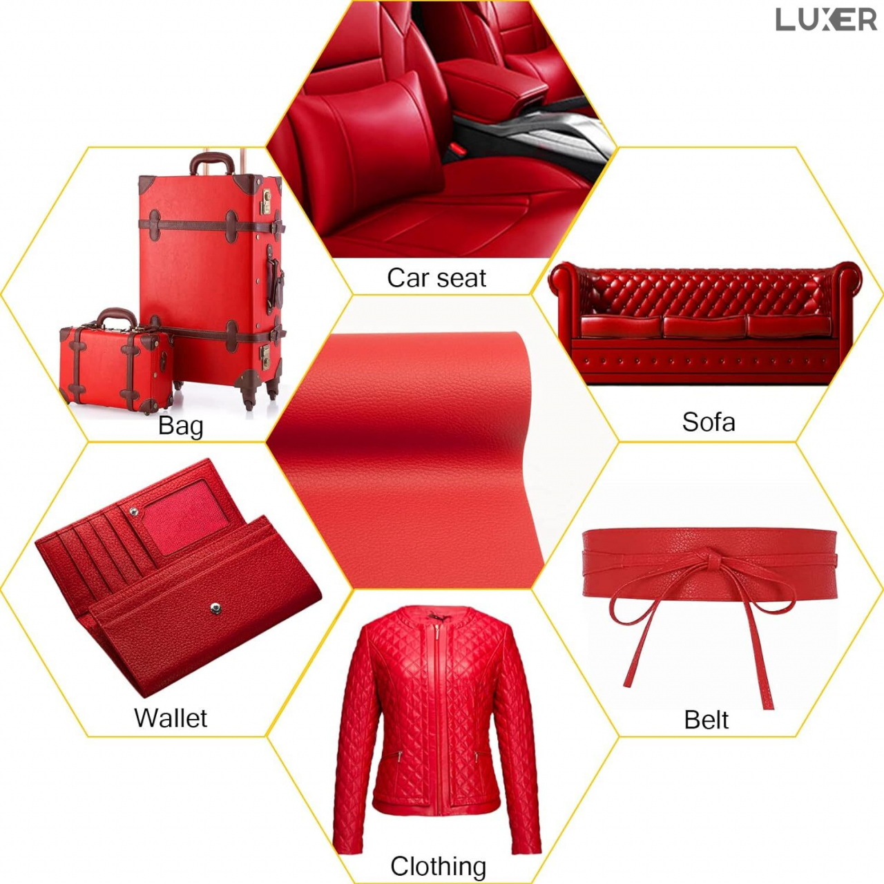 Folie Autoadeziva Imitatie Piele pentru Reconditionare Genti Canapele Scaune Tapiterie Auto Scaun Auto din Piele Sintetica Luxer [5]