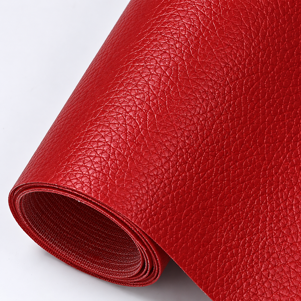 Folie piele ecologica autoadeziva rosu 85x300 cm - Luxer [6]