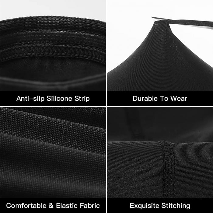 Genunchiera Elastica cu Tampon de Protectie Luxer, Unisex, 46 cm, genunchiere ortopedice decathlon pentru baschet volei handbal nike tarmak compresive nike pentru suport al genunchiului si al ligamentelor medicale ieftin luxer [5]