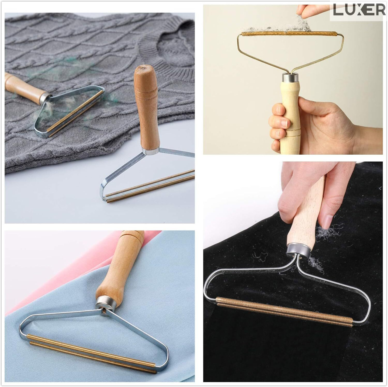 Instrument manual Luxer indepartare scame si par animale lama cupru [11]