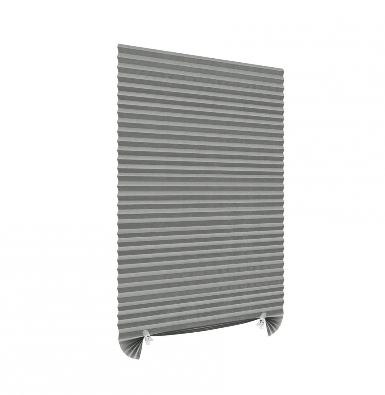 Jaluzele Plisata cu Sistem de Prindere Autoadeziv Luxer, Dimensiuni 150X60 cm, Alb, jaluzele geamuri mansarda rulou dedeman velux leroy merlin pentru ferestre interior hornbach ieftine luxer [1]