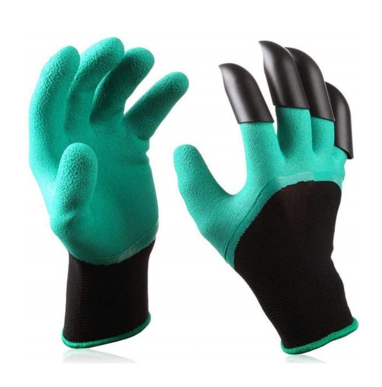 Manusi De Gradinarit Cu 4 Gheare Pentru Sapat, Plantat sau Plivit, Marime Universala, Verde, Luxer, potrivite pentru activitatile din gradina, leroy  merlin brico depot kaufland, pentru trandafiri flori [1]