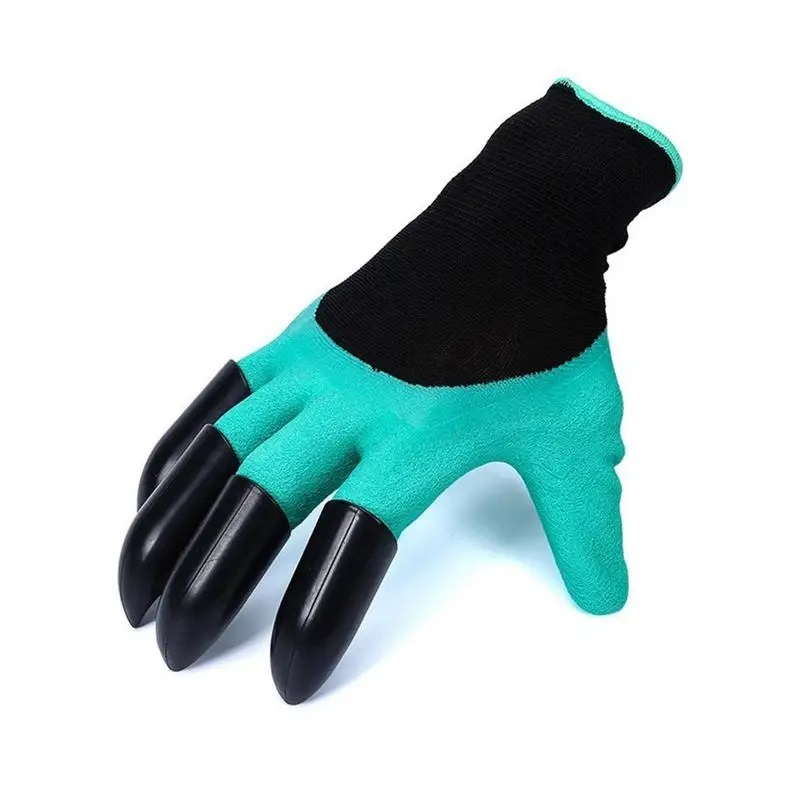 Manusi De Gradinarit Cu 4 Gheare Pentru Sapat, Plantat sau Plivit, Marime Universala, Verde, Luxer, potrivite pentru activitatile din gradina, leroy  merlin brico depot kaufland, pentru trandafiri flori [6]