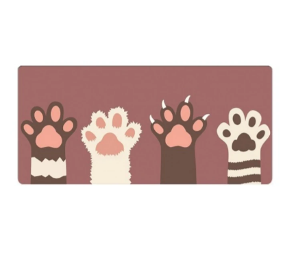 Mousepad Gaming Luxer BigFoot 90 x 40 cm, Baza Cauciucata si Cusaturi laterale, Waterproof, Antiderapant,  mouse pad dogs lovers labe de catelusi fete aqirys gaming logitech razer rgb personalizat xxl altex emag mare luxer [3]