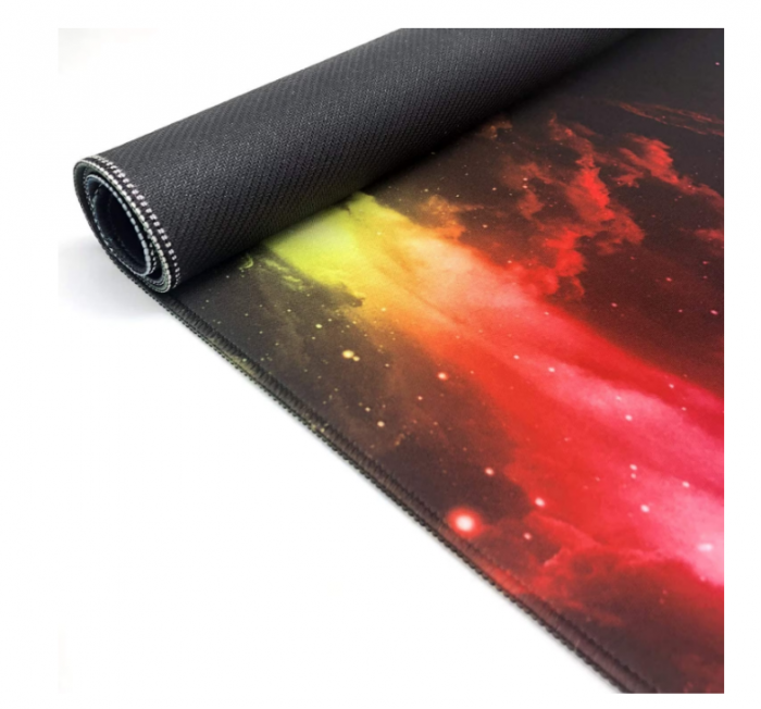 Mousepad Gaming Luxer Sky 90x40 cm, Baza Cauciucata si Cusaturi laterale, Waterproof, Antiderapant, mouse pad sky lovers cer luna nori futurist logitech razer rgb toucpad bes for xxl wireless mare altex flanco emag large v2 asus artisan razer ieftin luxer [6]
