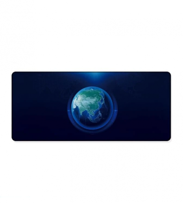 Mousepad Profesional Gaming Waterproof Antiderapant Luxer, Terra, 80x30 cm, mouse pad aqirys gaming logitech rgb razer xxl rgb steelseries xl personalizat qcj hyperx for gamer ieftin emag altex luxer [2]