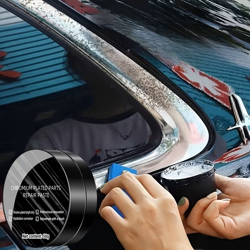 Pasta restaurare piese cromate si lustruire metale 50g [2]