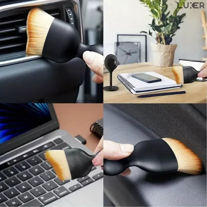 Perie Detailing Auto pentru Curățarea Interiorului Mașinii – Ideală pentru Bord, Guri de Aerisire, Ecrane Tactile și Suprafețe Delicate, Design Ergonomic și Peri Moi, Fără Zgârieturi, perie auto, detailing auto, curățare mașină, interior auto, pentru bord, moale, pentru suprafețe delicate, fără zgârieturi, accesorii detailing, curățare interior mașină, pentru guri de aerisire, pentru ecrane tactile, profesională, multifuncțională, unelte detailing, curățare bord mașină, accesorii auto curățenie, finisaje interioare, compactă, rezistentă. [9]