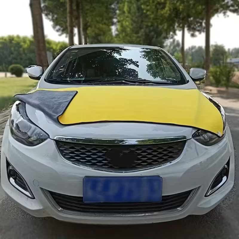 Prosop Ultra-Absorbant Din Microfibra Pentru Curatare Auto, Uscare Rapida, Fara Scame, Dimensiuni 160x60 cm, Luxer [8]