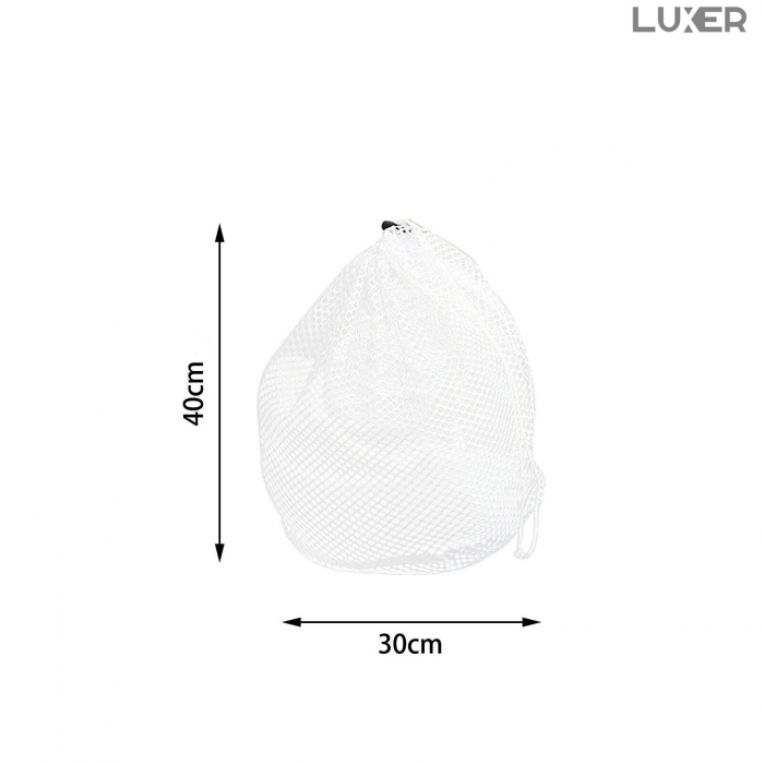 Sac Protectie Haine Pentru Masina de Spalat, 30x40 cm, Alb, Luxer, saci protectie haine masina de spalat ikea dedeman jysk leroy emag ieftine luxer [9]