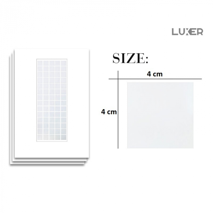 Set oglinzi acrilice patrate Luxer oglinzi decorative de perete oglinda hol oglinzi dedeman pentru living din acril decorativa ikea decor mobexpert jysk emag dormitor living autoadezive oglinda aurie moderne rezistente auriu [10]