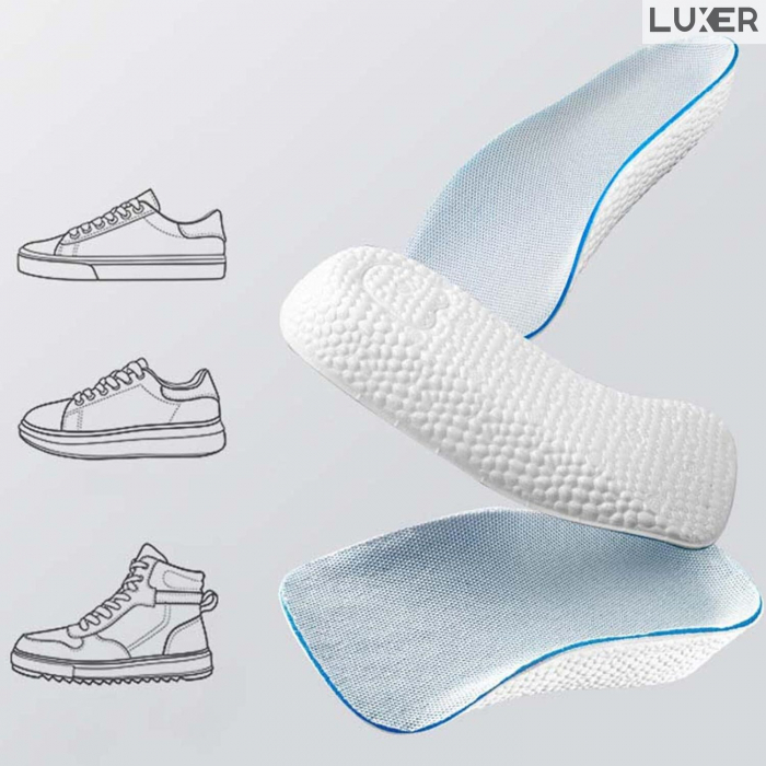 Set 2 Branturi Inaltatoare din Spuma Poliuretanica pentru Pantofi, Adidasi, Ghete, Unisex, Universale, +1.5 cm, +2.5 cm, Luxer, branturi inaltatoare antialunecare din silicon ortopedice deichmann ieftine luxer [9]