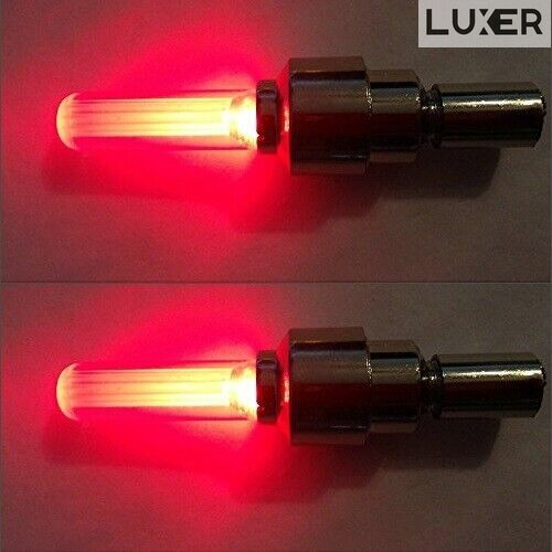 Set 2 Lumini LED pentru Roata Bicicleta/Masina/Motocicleta, cu Ventil, Alimentare: Baterii, Multiple Culori, Luxer, set lumini biciclete, motoare, masini fata spate pentru roata puternice dechatlon auchan carrefour emag fata spate luxer [3]