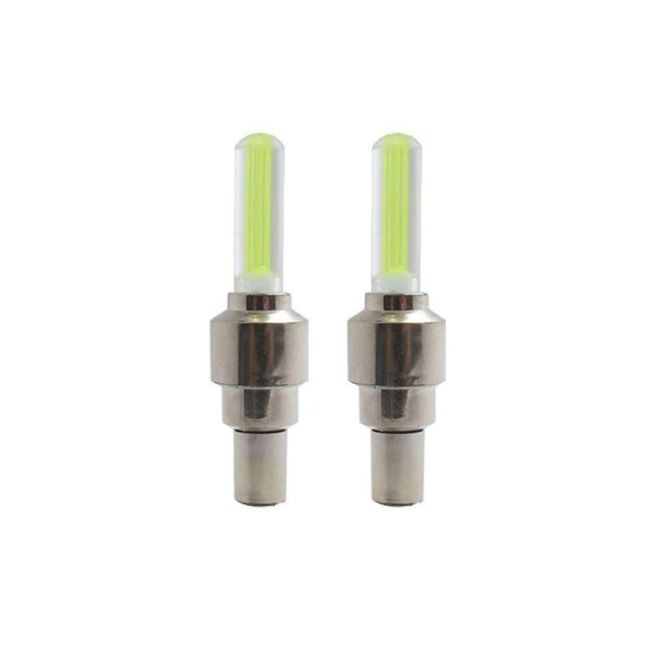 Set 2 Lumini LED pentru Roata Bicicleta/Masina/Motocicleta, cu Ventil, Alimentare: Baterii, Multiple Culori, Luxer, set lumini biciclete, motoare, masini fata spate pentru roata puternice dechatlon auchan carrefour emag fata spate luxer [7]