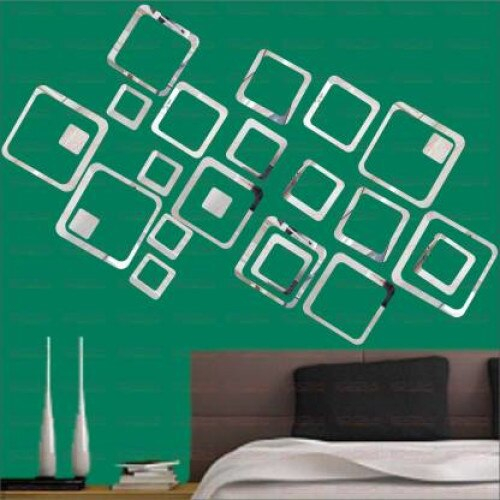 Set oglinzi acrilice valuri Luxer oglinzi decorative de perete oglinda hol oglinzi dedeman pentru camera din acril decorativa ikea decor mobexpert jysk emag dormitor living autoadezive oglinda aurie moderne rezistente auriu [10]