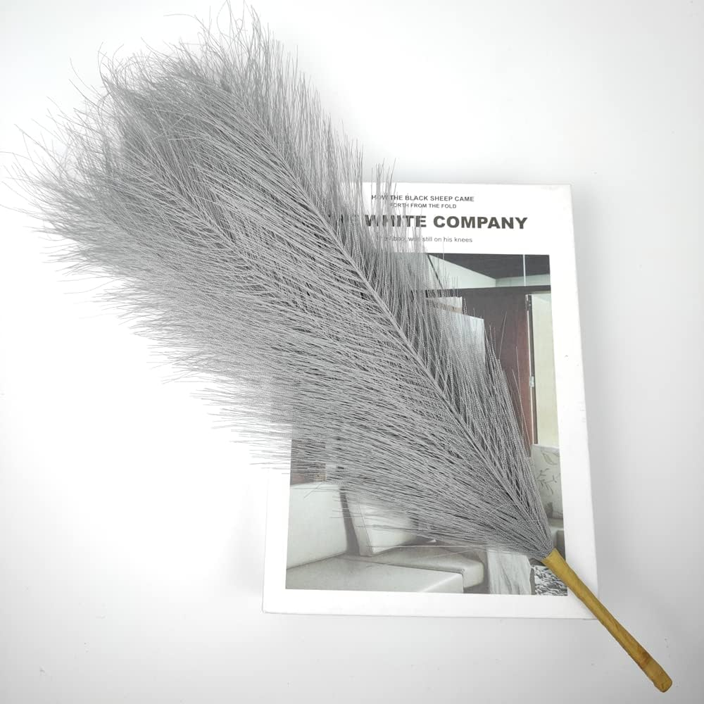 Set 3 Fire Iarba de Pampas Artificiala Din Matase Pentru Decoratiuni Casa, Birou sau Evenimente, Alb, Gri, Bej, Roz, Luxer, plante/flori decorative ornamentale, ornament interior, frunze decor pentru botez/nunta dedeman jysk leroy luxer [8]