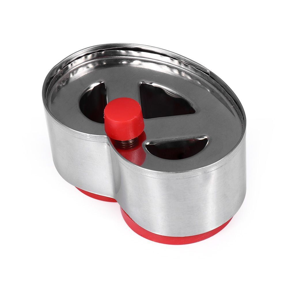 Forma pentru Modelat Covrigei cu Arc, din Inox, 6.2 x 4.3 x 2 cm, Rosu, Luxer [3]