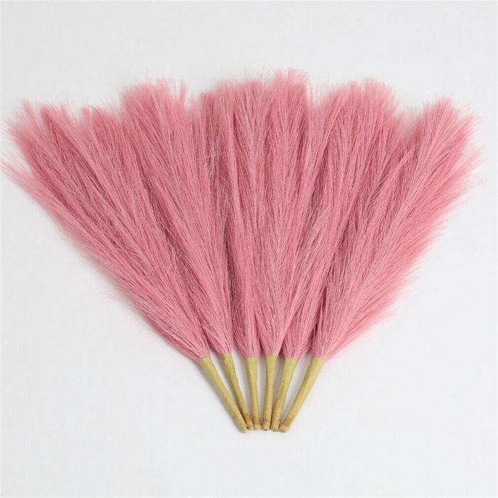 Set 6 Fire Iarba de Pampas Artificiala Din Matase Pentru Decoratiuni Casa, Birou sau Evenimente, Alb, Gri, Bej, Roz, Luxer, plante/flori decorative ornamentale, ornament interior, frunze decor pentru botez/nunta dedeman jysk leroy luxer [10]