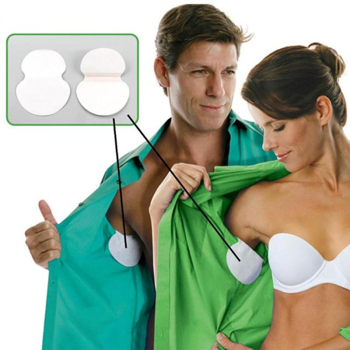Set 60 Absorbante Subtiri Subrat Autoadezive Pentru Transpiratie Axila, Unisex, 12x9.5 cm, Luxer, absorbant pentru suprat dm subtiri eficiente dr max farmacia tei carrefour auchan absorbante pentru transpiratie zilnice discreet ieftine [1]
