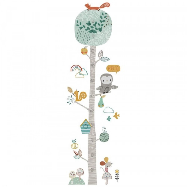 Sticker decorativ Luxer metru autocolant inaltime copii adulti taliometru de perete masurat copii masurator baieti fete diney emag jumbo leroy merlin autocolant animale pasari salbatice [7]