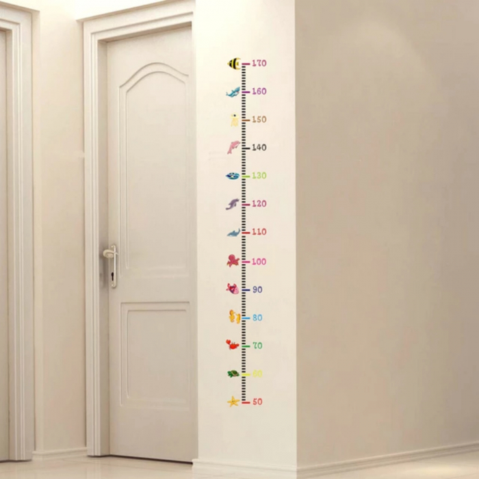 Sticker decorativ Luxer metru autocolant inaltime copii adulti taliometru de perete masurat copii masurator baieti fete diney emag jumbo leroy merlin autocolant animale pasari salbatice [3]