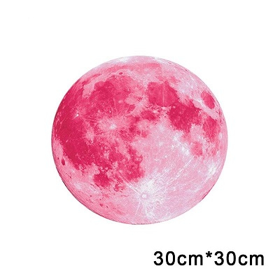 Sticker Glow In The Dark Luxer, Autocolant Luna Fosforescenta, Pamant, 30 cm, stickere pamant terra pentru perete ieftin dormitor sufragerie autocolant emag luxer dedeman leroy globul pamantesc [7]