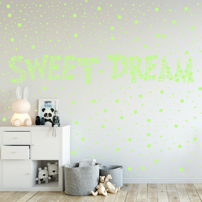 Stickere perete Glow in the dark Luxer, Buline Fosforescente, 3 folii, 524 piese,stickere autoadezive stele spatiu interstelar pepco dedeman pentru tavan perete camera copilului bebelusi mari [3]