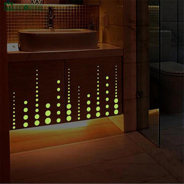 Stickere perete Glow in the dark Luxer, Buline Fosforescente, 3 folii, 524 piese,stickere autoadezive stele spatiu interstelar pepco dedeman pentru tavan perete camera copilului bebelusi mari [2]