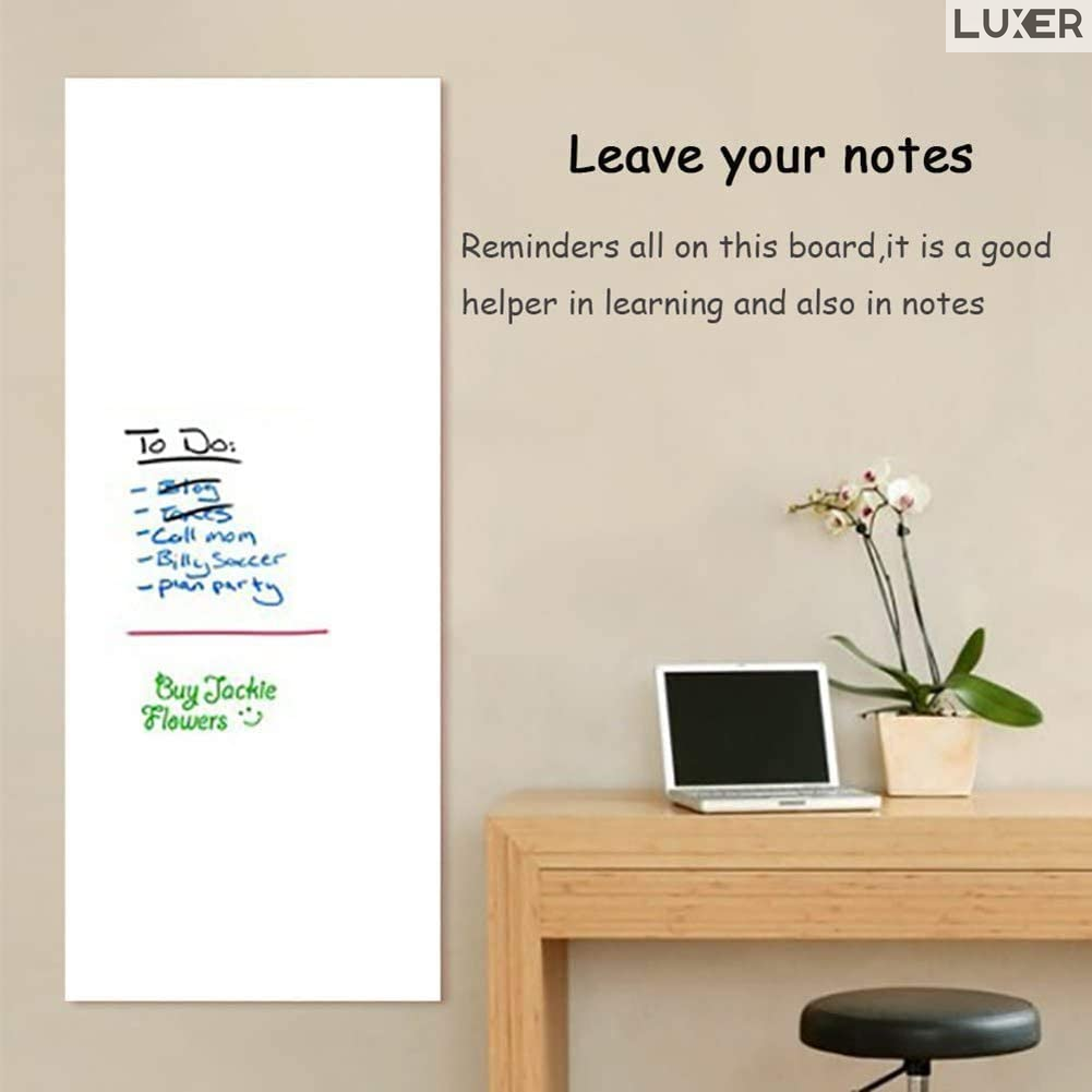 Tabla Scolara Neagra/Alba Tip Sticker Pentru Scris cu Creta sau Marker Luxer, Autocolant, 200x45 cm, Stickere Decorative Autocolante Pentru Bucatarie / Camera Copilului, pentru notite, retete jumbo ikea ieftina pentru interior luxer [3]