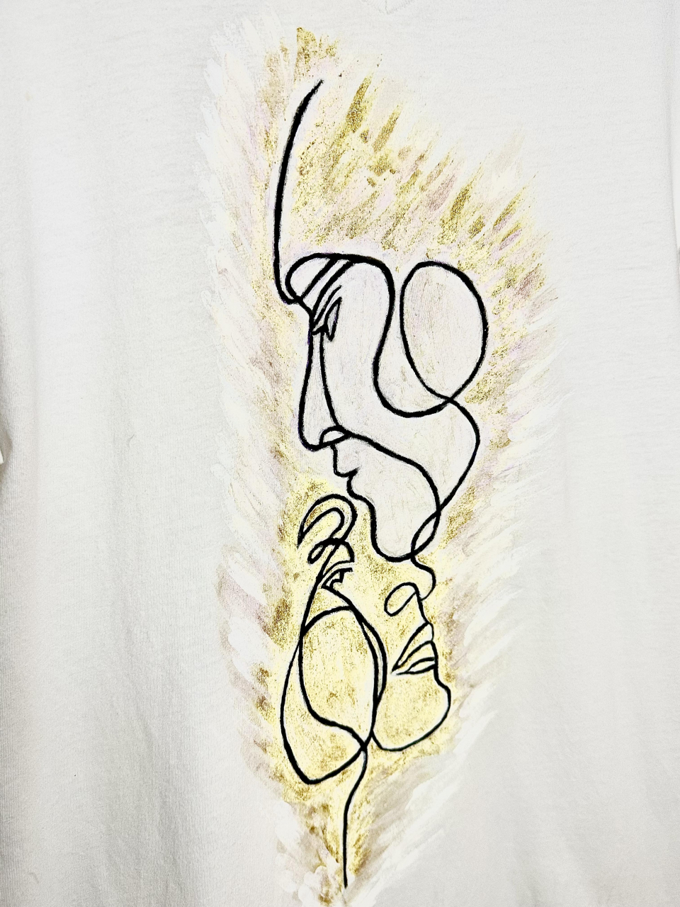 Tricou Pictat Manual "The Power Of Love" Luxer, cadou original, inedit pentru persoana iubita, cadou pentru diriginta, cadou pentru invatatoare, cadou pentru educatoare, cadou martie martisor [5]