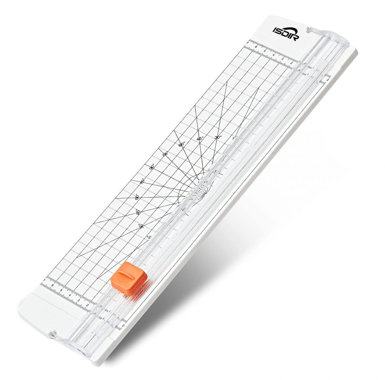 Trimmer Pentru Taiat Hartie/Etichete/Fotografii Cu 5 Lame si Rigla Laterala, Sistem de Siguranta Degete, Utilizare Home&Office, Dimensiuni 36x9.5 cm, Alb, Luxer, Trimmer Pentru Taiat Hartie, Etichete, Fotografii Cu 5 Lame si Rigla Laterala, Sistem de Siguranta Degete, Utilizare Home&Office, hartie a4, a0, carrefour, lidl, auchan, altex, emag, luxer [1]