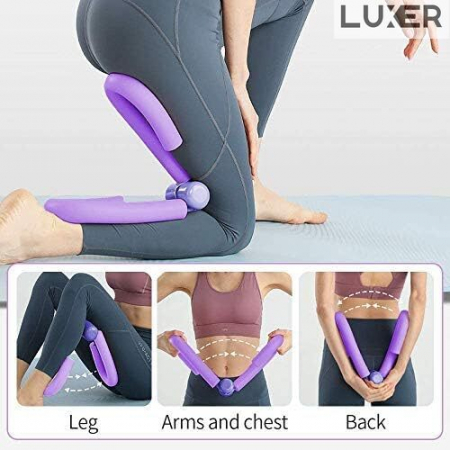 Aparat Fitness Multifunctional Pentru Tonifiere Musculara, Universal, Mov, Luxer, dispozitiv tonifiere musculara pentru muschi abdominali, fese, coapse, combatere celulita, pentru femei decathlon intersport ieftin luxer [3]